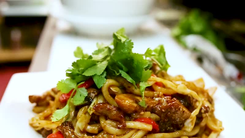 A dish from the kitchen